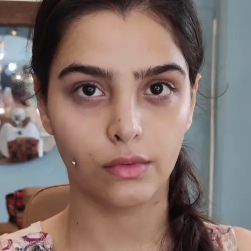 Indian makeup artist istanbul before photo