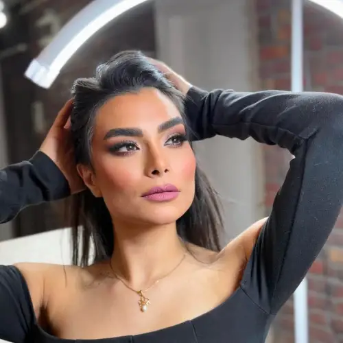 party makeup artist istanbul after photo model 3
