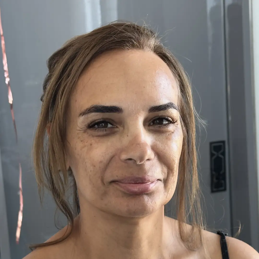 mobile makeup artist istanbul before photo model 2