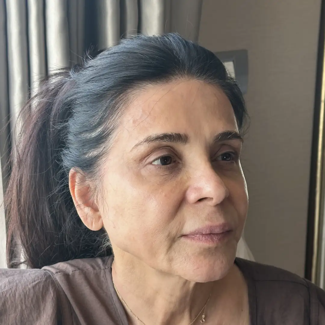 over 50 makeup artist istanbul before photo model 4