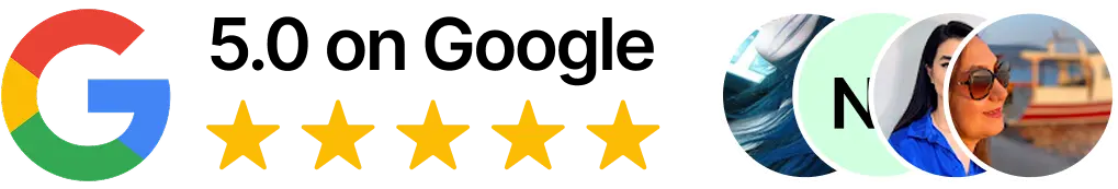 lavandior google reviews badge